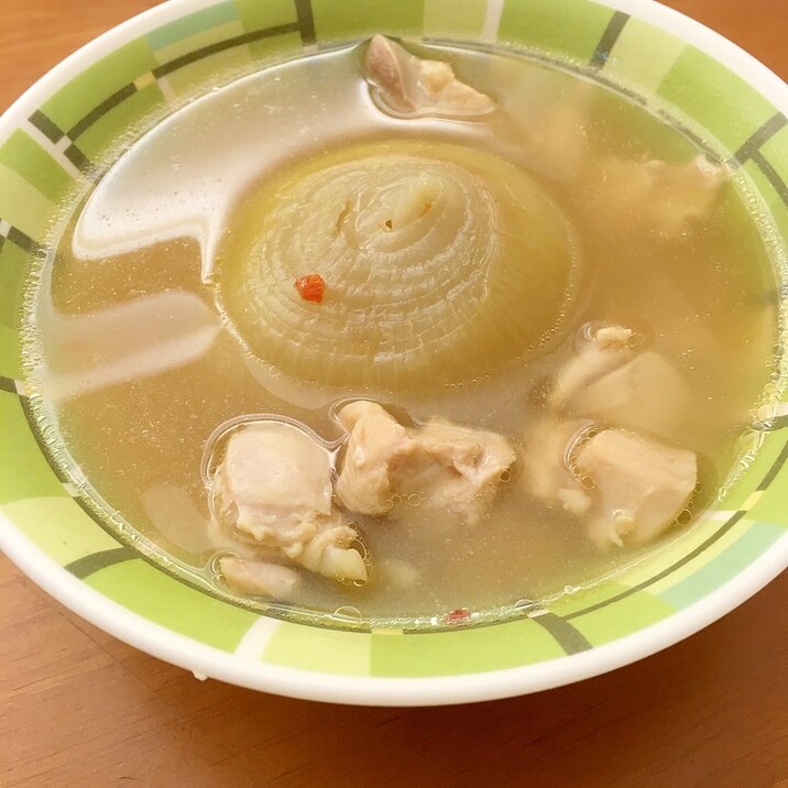 たまねぎまるごとチキンスープ